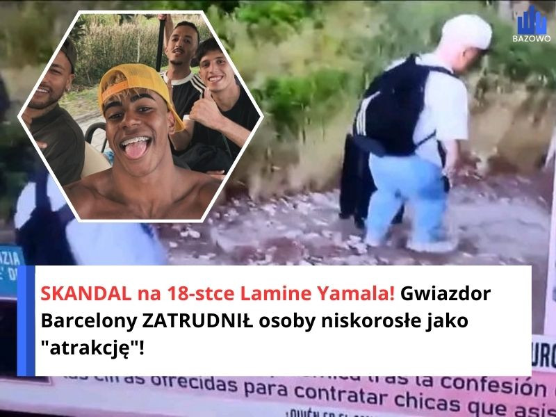SKANDAL na 18-stce Lamine Yamala! Gwiazdor Barcelony ZATRUDNIŁ osoby niskorosłe jako "atrakcję"!
